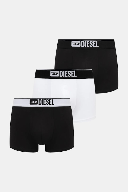 Diesel bokserki UMBX-DAMIEN-THREE PACK BOXERS 3-pack czarny 00ST3V.0GDAC