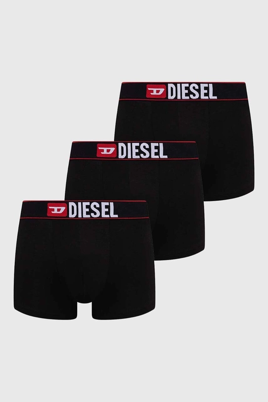 Bokserice Diesel 3-pack UMBX-DAMIEN-THREE PACK BOXERS pletivo crna 00ST3V.0QIAT