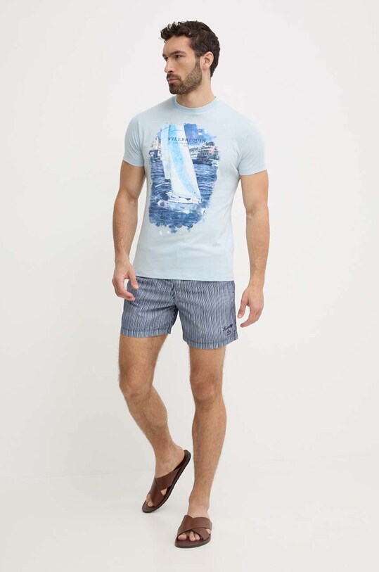 Купальні шорти Superdry M3010231A.2CO темно-синій SS24