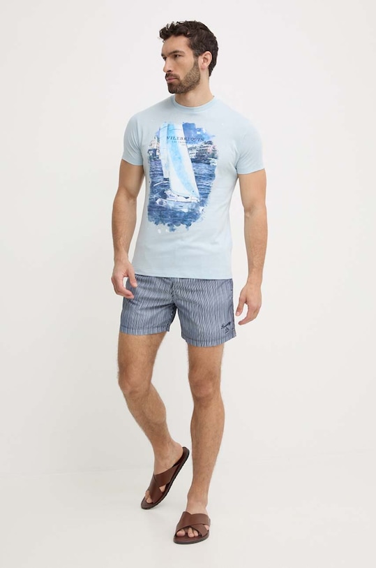 Superdry szorty kąpielowe M3010231A.2CO granatowy SS24