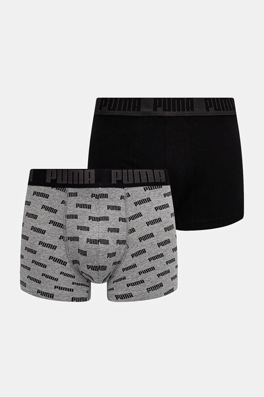 Puma boxeralsó 2 db sima fekete 938324