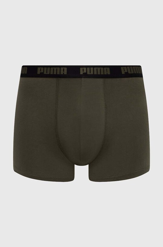 Puma boxeralsó 3 db 938327 zöld SS25