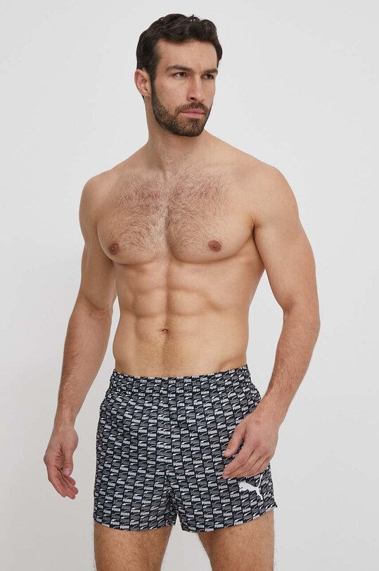 Puma pantaloni scurți de baie Planet friendly negru 938353