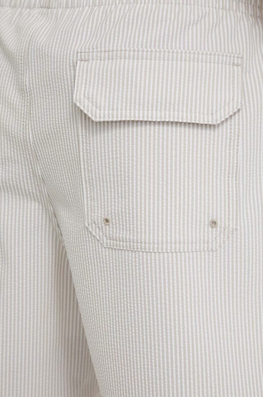 Plavkové šortky Abercrombie & Fitch béžová KI133.4049.402