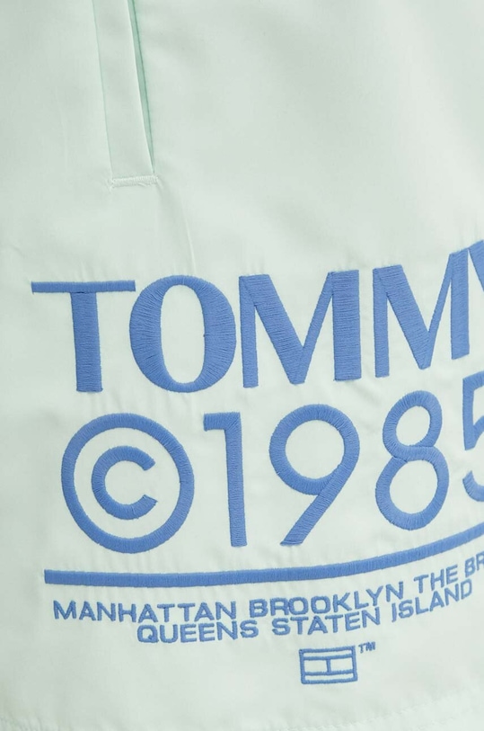 Plavkové šortky Tommy Jeans zelená UM0UM03145