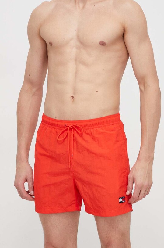 Купальні шорти Tommy Jeans Planet friendly червоний UM0UM03148