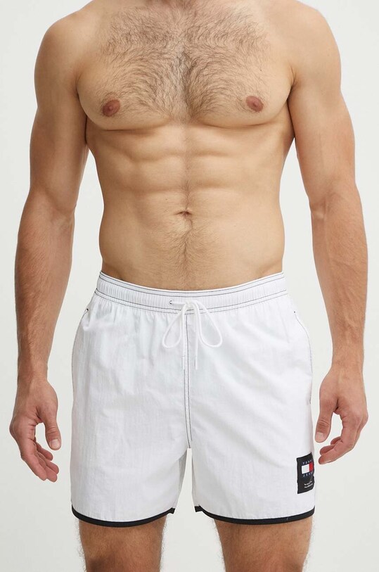 Купальні шорти Tommy Jeans Planet friendly білий UM0UM03149