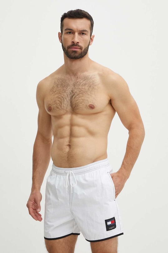 Tommy Jeans szorty kąpielowe UM0UM03149 biały SS24