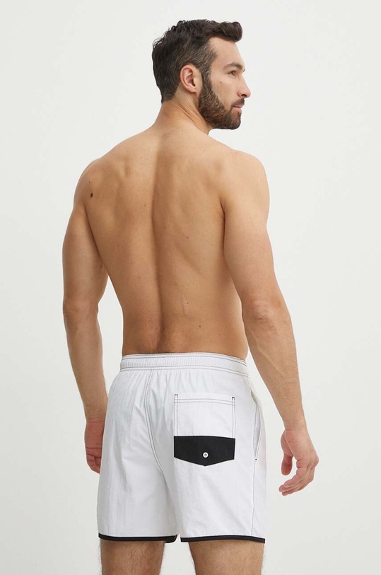 Odzież Tommy Jeans szorty kąpielowe UM0UM03149 biały