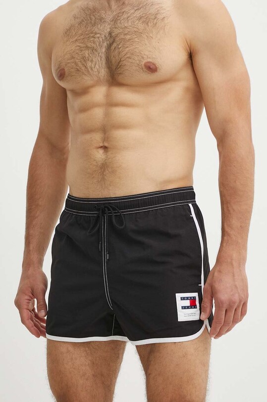 Купальные шорты Tommy Jeans UM0UM03256 чёрный SS24