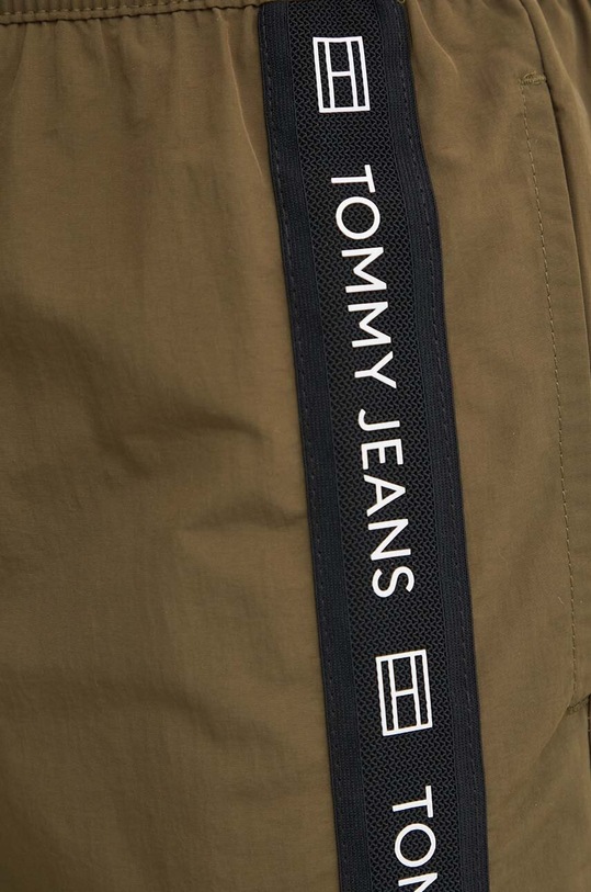 Tommy Jeans szorty kąpielowe zielony UM0UM03144