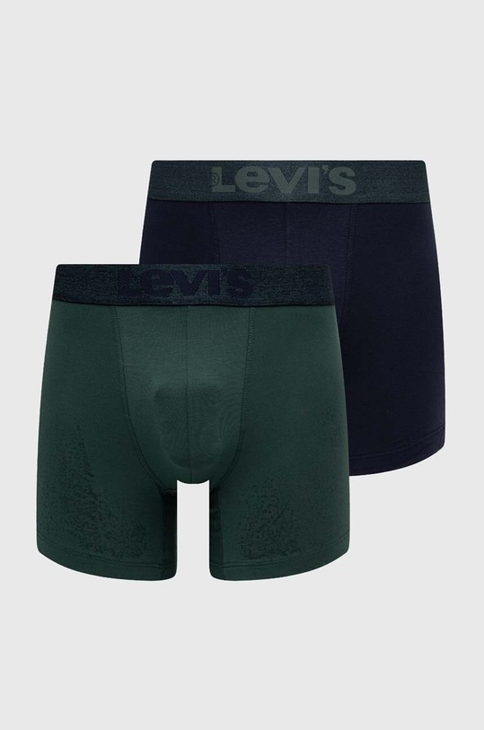 Levi's bokserki 2-pack dzianina zielony 37149.0969