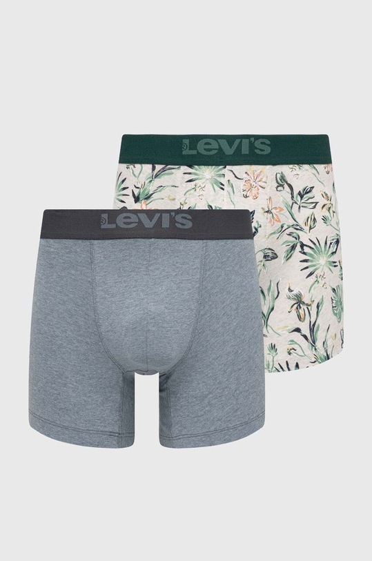 Boxerky Levi's 2-pack pletenina zelená 37149.0978