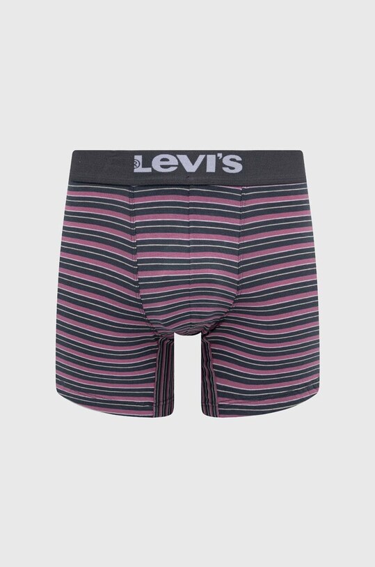 Боксеры Levi's 2 шт 37149.0979 серый SS24