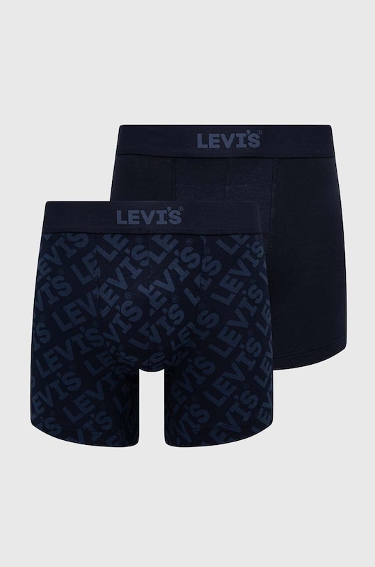 Boxerky Levi's 2-pack pletenina námořnická modř 37149.0952