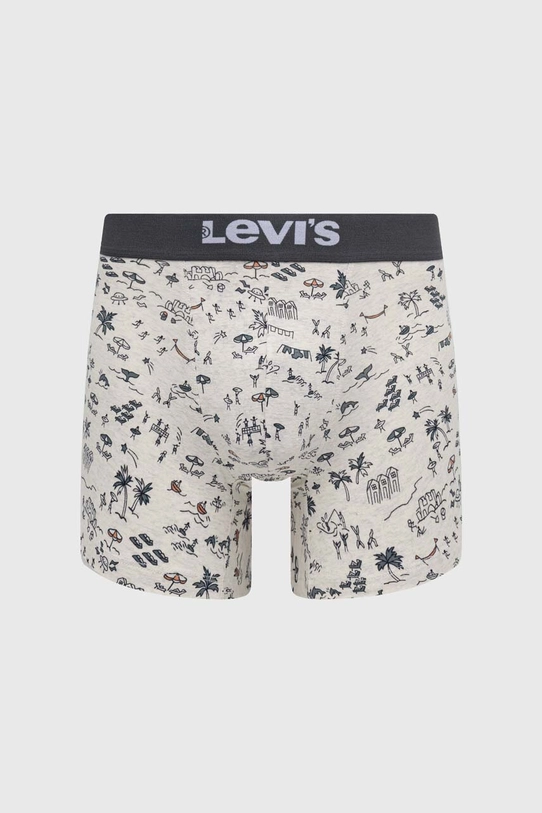 Boxerky Levi's 2-pack 37149.0984 šedá SS24