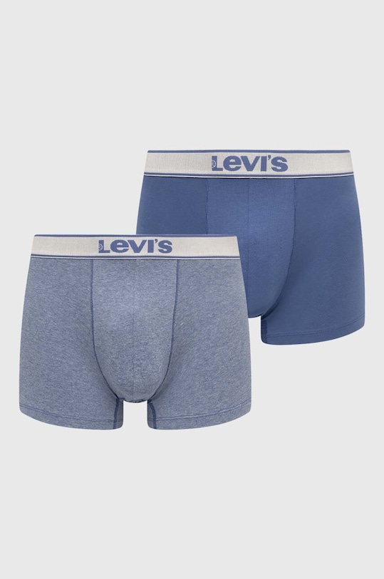 Боксери Levi's 2-pack трикотаж блакитний 37149.0936