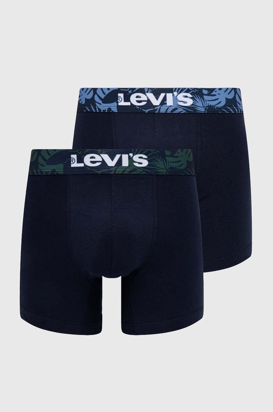 Levi's bokserki 2-pack dzianina granatowy 37149.0958