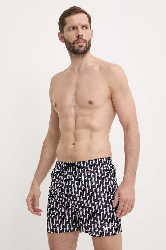 Купальные шорты Nike Swoosh Link NESSE520 чёрный AW24