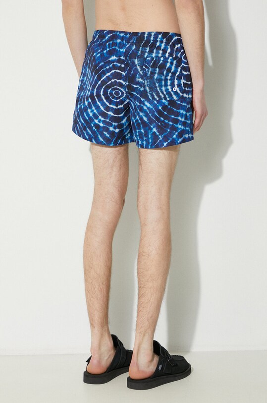 Îmbrăcăminte Marcelo Burlon pantaloni scurti de baie Aop Sound Waves Swim Short CMFA003S24FAB0024501 albastru
