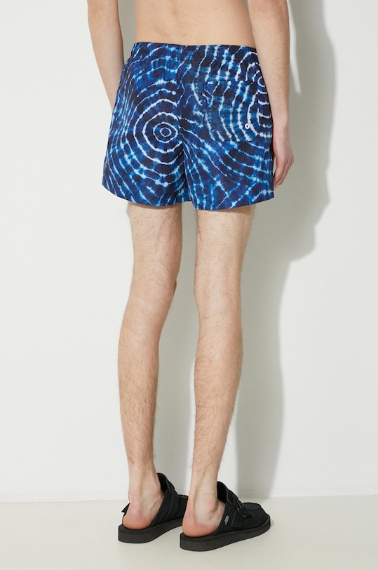 Oblečenie Plavkové šortky Marcelo Burlon Aop Sound Waves Swim Short CMFA003S24FAB0024501 modrá