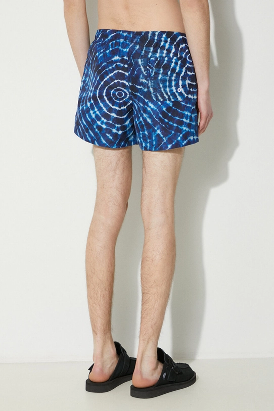 Îmbrăcăminte Marcelo Burlon pantaloni scurti de baie Aop Sound Waves Swim Short CMFA003S24FAB0024501 albastru