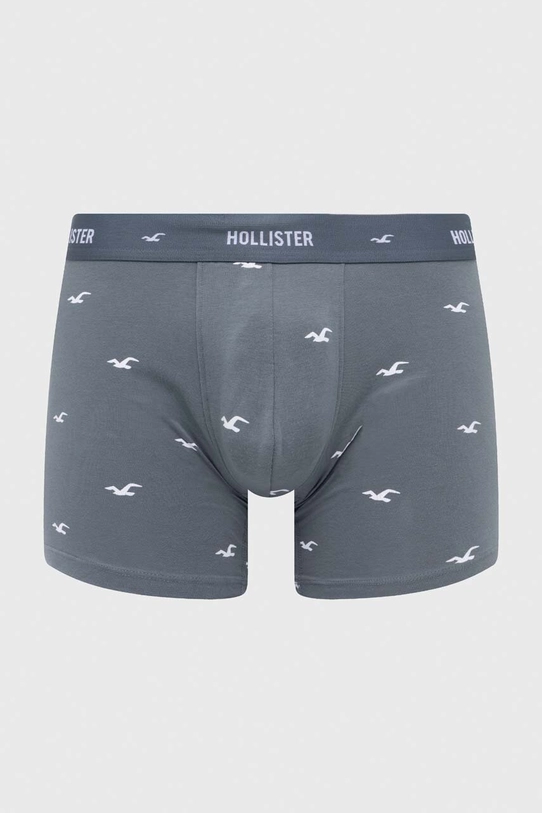 Boxerky Hollister Co. 3-pack námořnická modř KI314.4305.209