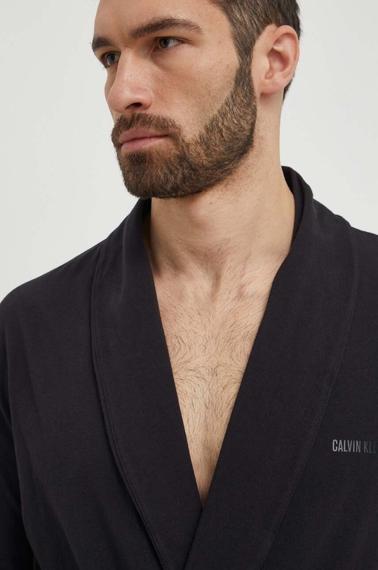 Župan Calvin Klein Underwear 000NM2572E černá SS24