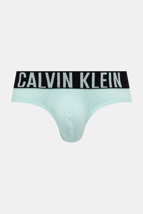Slipy Calvin Klein Underwear 3-pak 000NB3607A sivá NC00