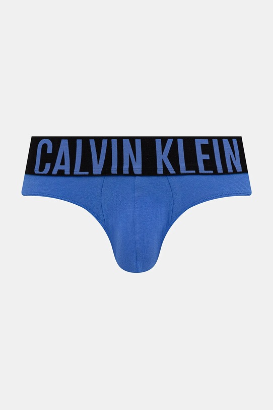 Odzież Calvin Klein Underwear slipy 3-pack 000NB3607A niebieski