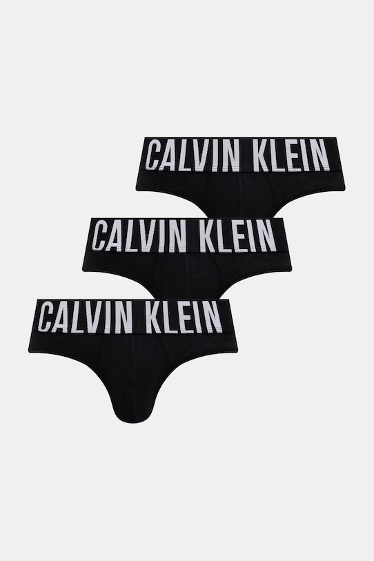 Σλιπ Calvin Klein Underwear 3-pack μαύρο 000NB3607A