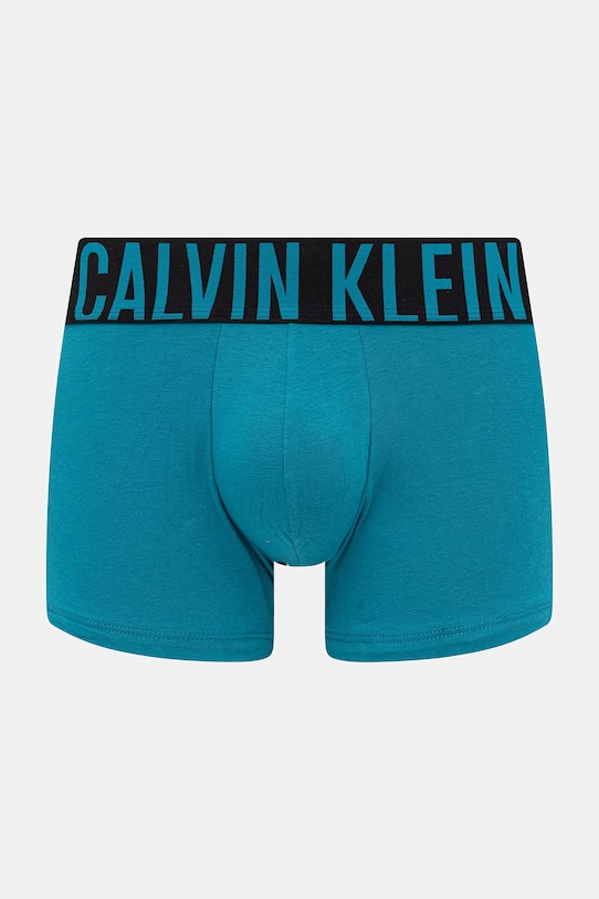 Calvin Klein Underwear μποξεράκια ανδρικά βαμβακερά με ελαστάν 3-pack 000NB3608A τιρκουάζ AA00