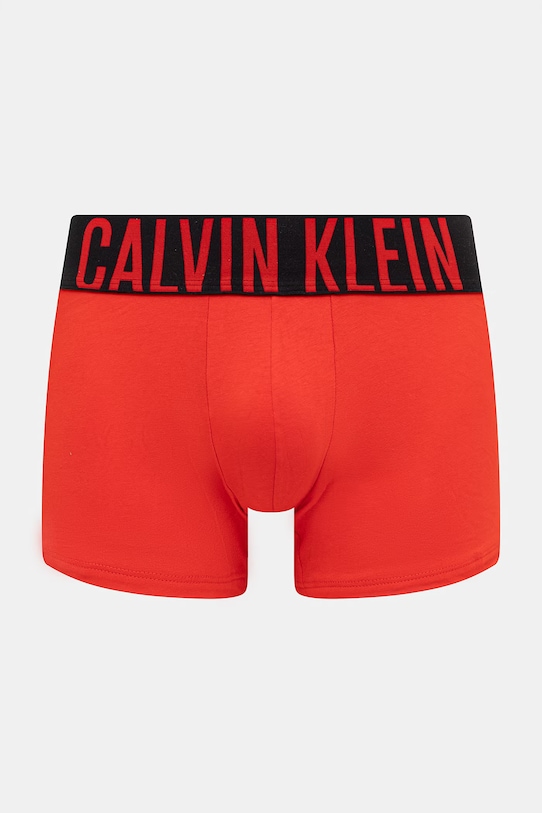 Дрехи Calvin Klein Underwear боксерки мъжки от памук с еластан 3 броя 000NB3608A тюркоазен
