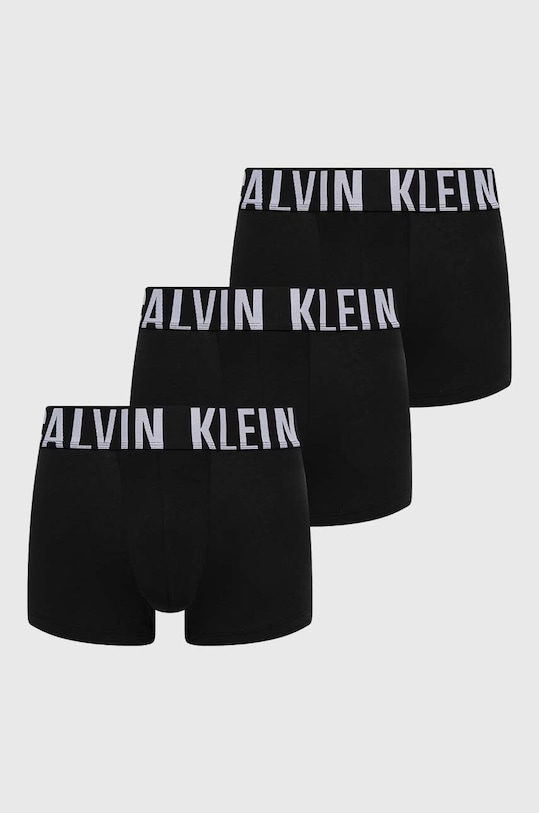 Calvin Klein Underwear bokserki 3-pack dzianina czarny 000NB3608A