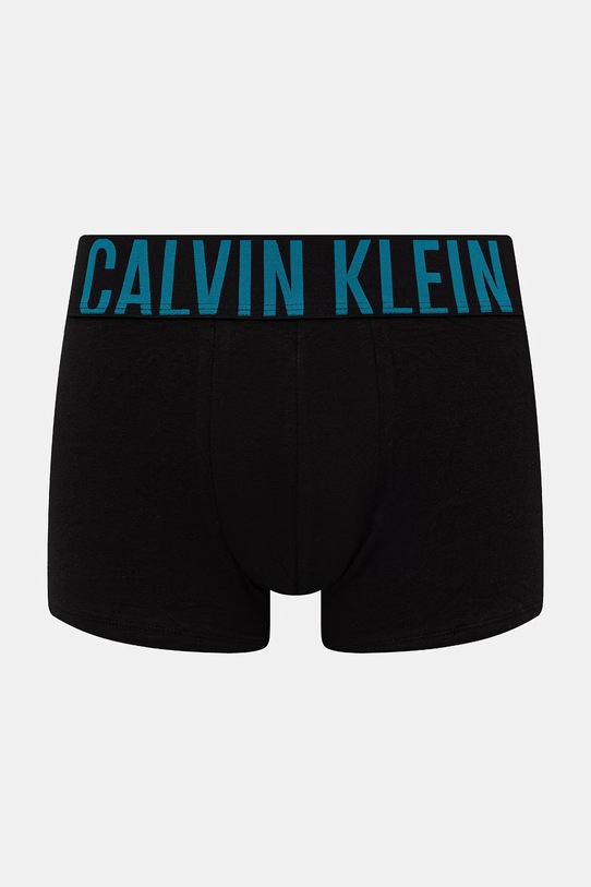 Oblačila Calvin Klein Underwear boksarice moške bombažne z elastanom 3-paket 000NB3608A črna