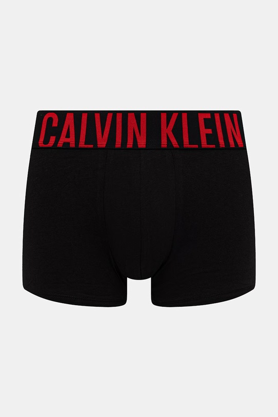 Calvin Klein Underwear boksarice moške bombažne z elastanom 3-paket črna 000NB3608A