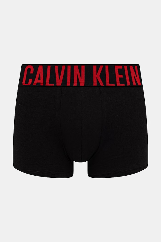 Calvin Klein Underwear boksarice moške bombažne z elastanom 3-paket črna 000NB3608A