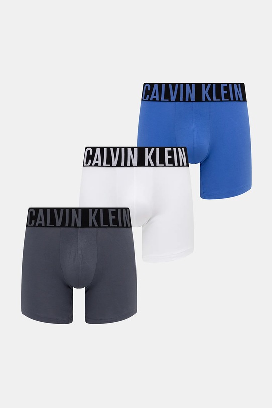 Calvin Klein Underwear bokserki 3-pack dzianina niebieski 000NB3609A