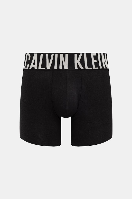 Calvin Klein Underwear boxer aderenti da uomo con cotone pacco da 3 000NB3609A nero SS26