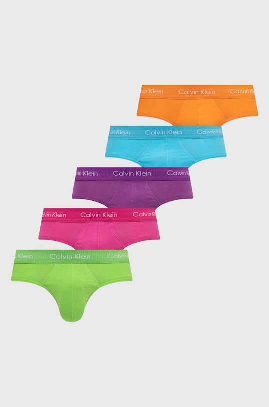 Calvin Klein Underwear slip 5-pack slipuri multicolor 000NB3915A