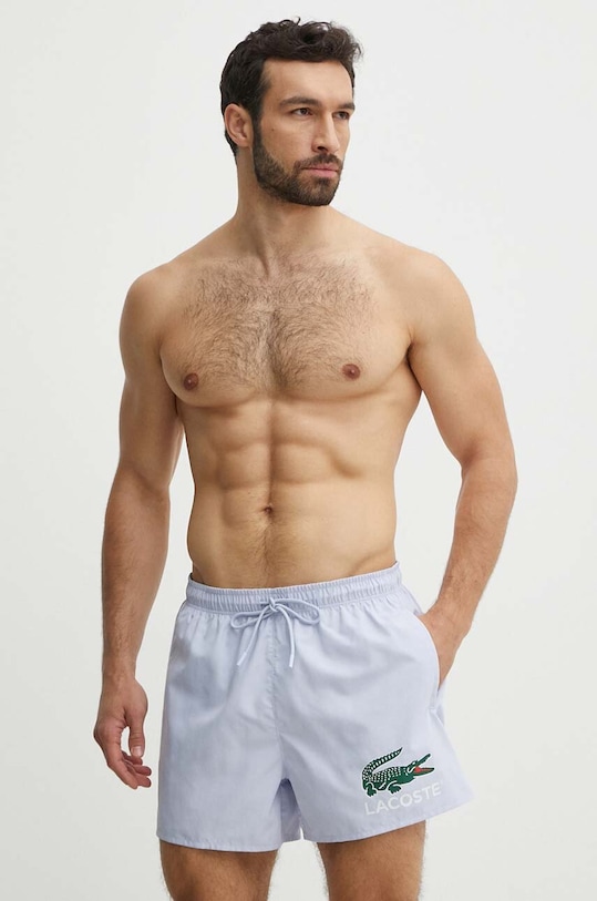 Lacoste szorty kąpielowe Planet friendly niebieski MH6912