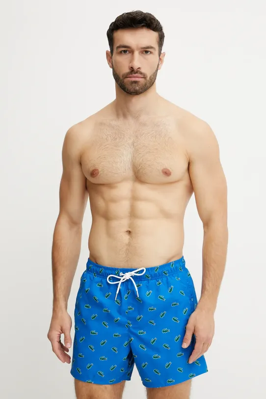 Kratke hlače za kupanje Lacoste plava MH7188