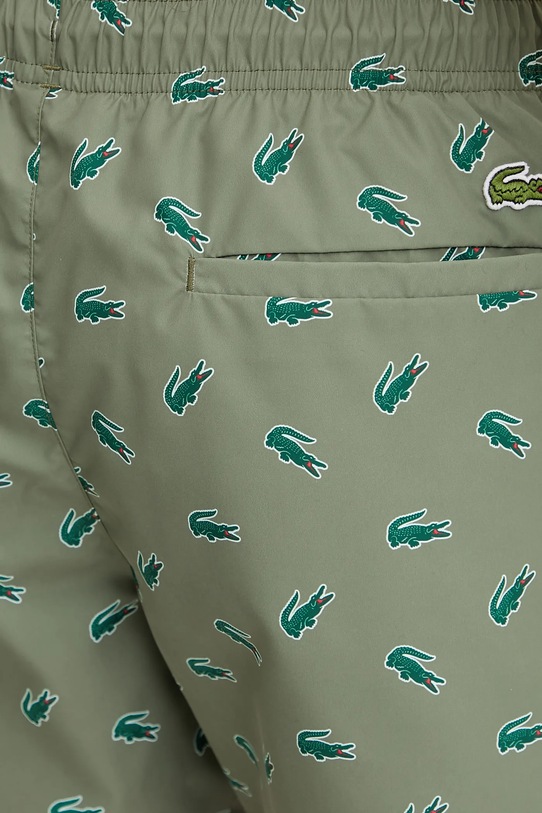 Plavkové šortky Lacoste zelená MH7188