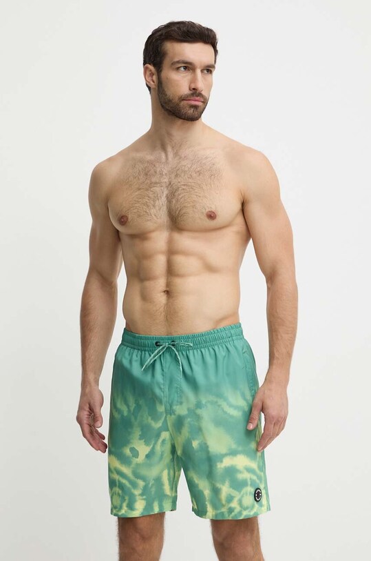 Protest pantaloni scurti de baie Prtagor Planet friendly verde 2712543
