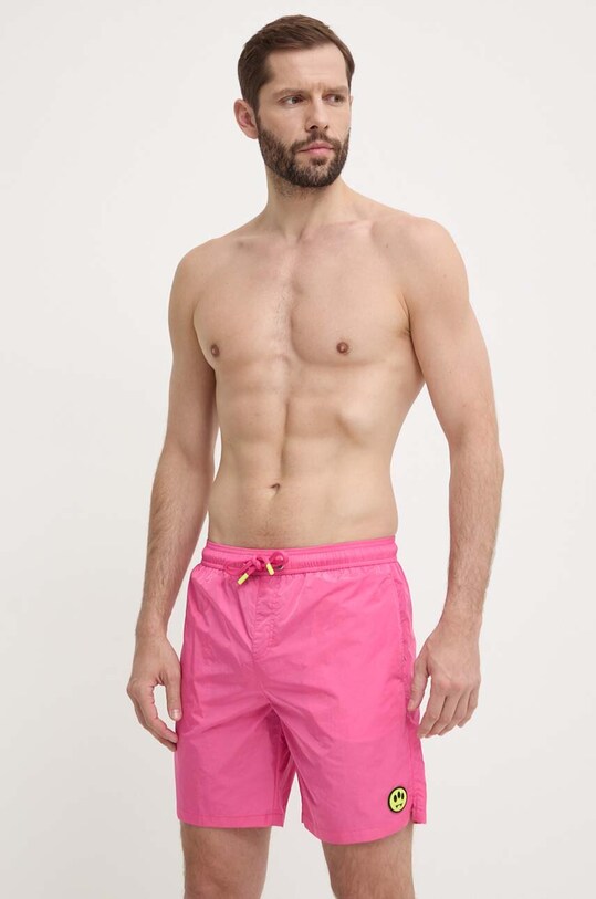 Barrow pantaloni scurti de baie S4BWMASS154 roz SS24