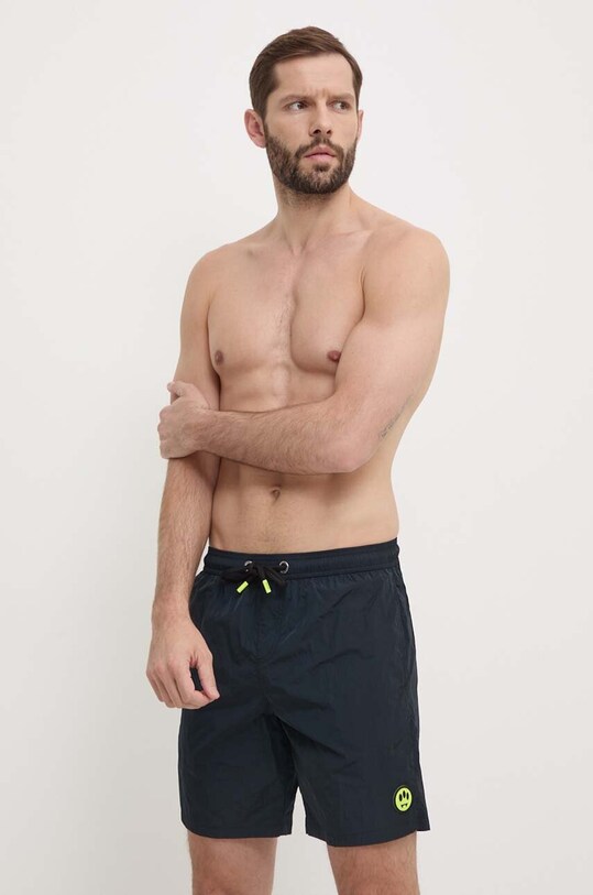 Barrow pantaloni scurti de baie S4BWMASS154 negru SS24