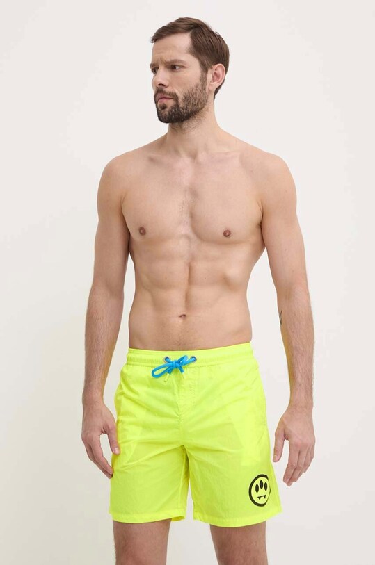 Barrow pantaloni scurti de baie S4BWMASS155 galben SS24
