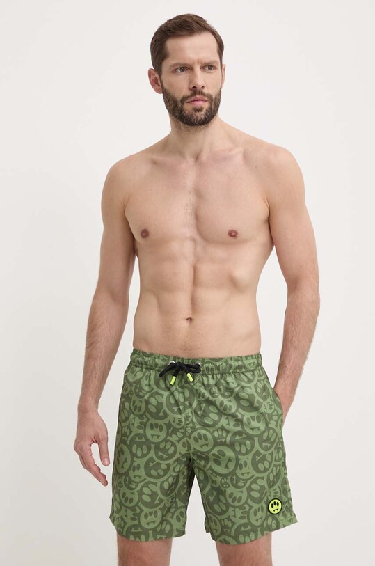 Barrow pantaloni scurti de baie Planet friendly verde S4BWMASS156