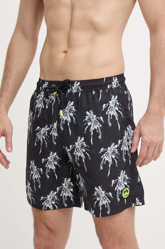 Плувни шорти Barrow Planet friendly черен S4BWMASS159