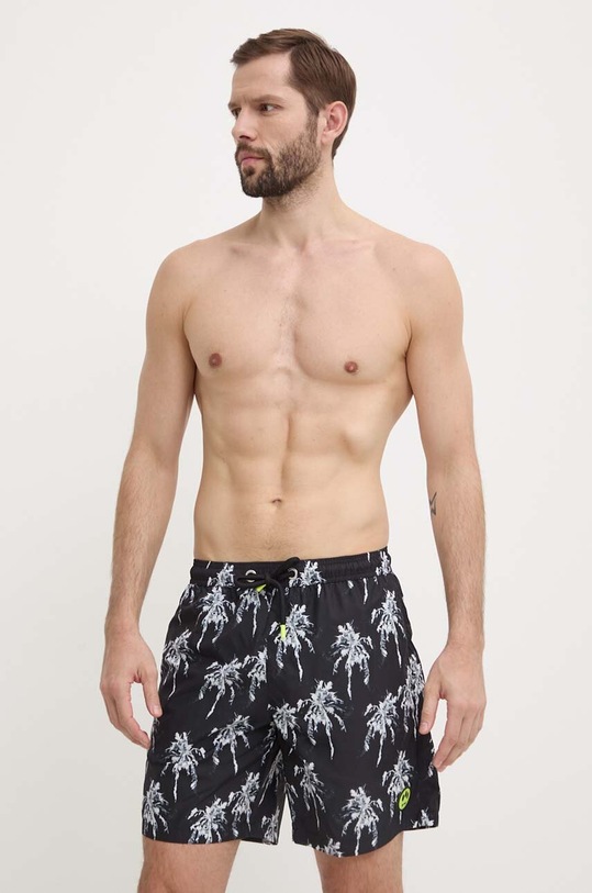 Плувни шорти Barrow S4BWMASS159 черен SS24